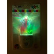 Светильник NN-618-LS-W ночник «Кристалл» от сети с сенсором бел. ЭРА Б0019102